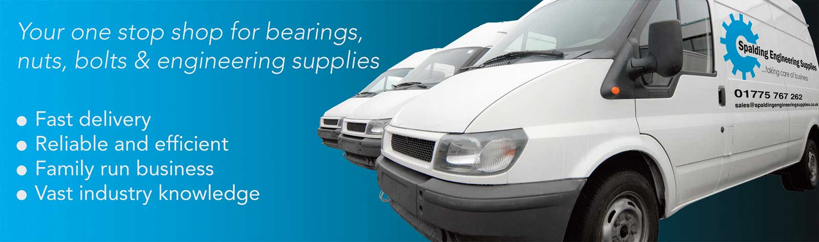 Your one stop shop for bearings, nuts, bolts & engineering supplies Your one stop shop for bearings, nuts, bolts & engineering supplies